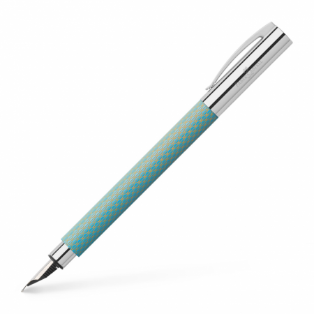 Ambition Opart Fountain Pen, Medium, Sky Blue